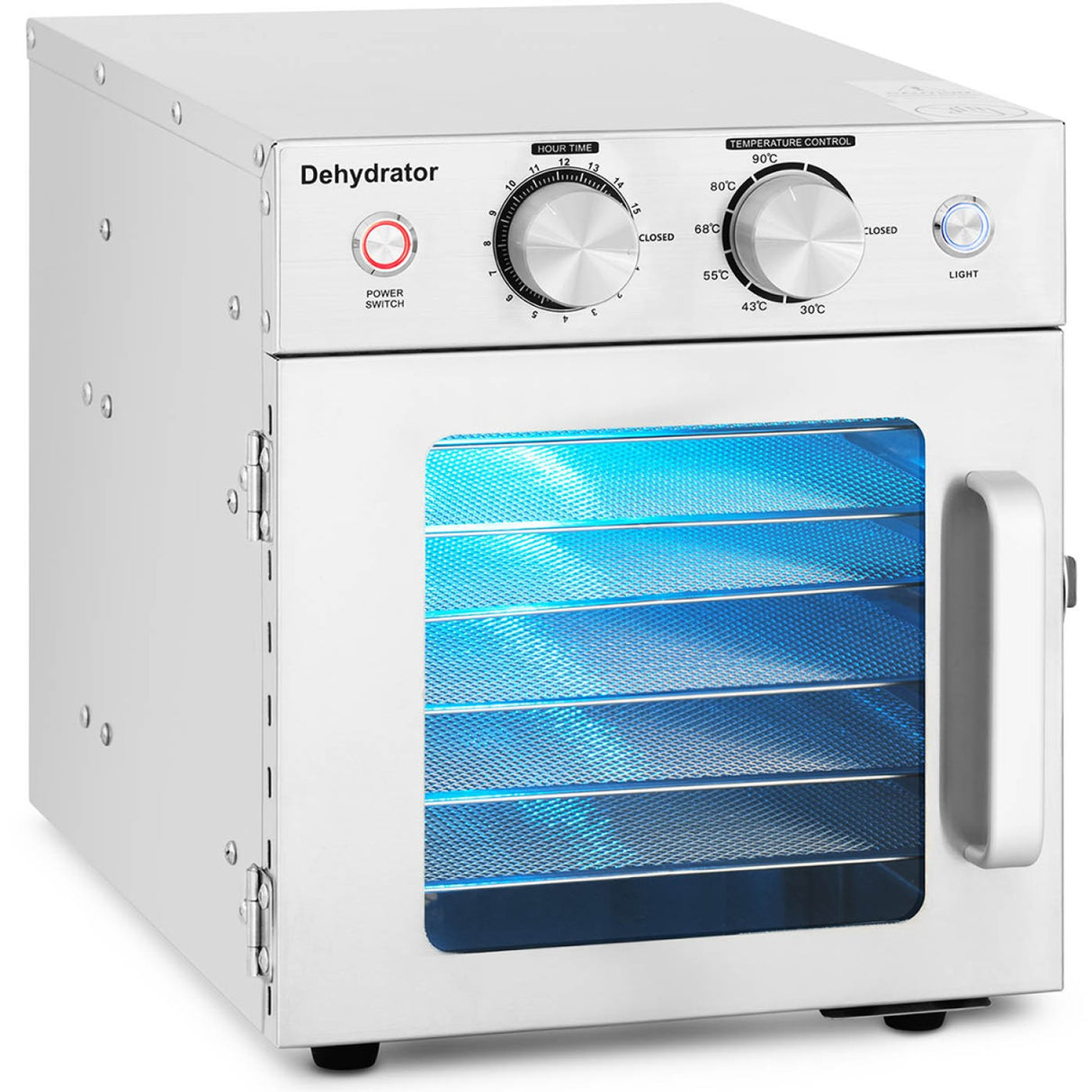 Commercial Food Dehydrator 6 Removable Trays 0.5k W 15 Litres | Sst04