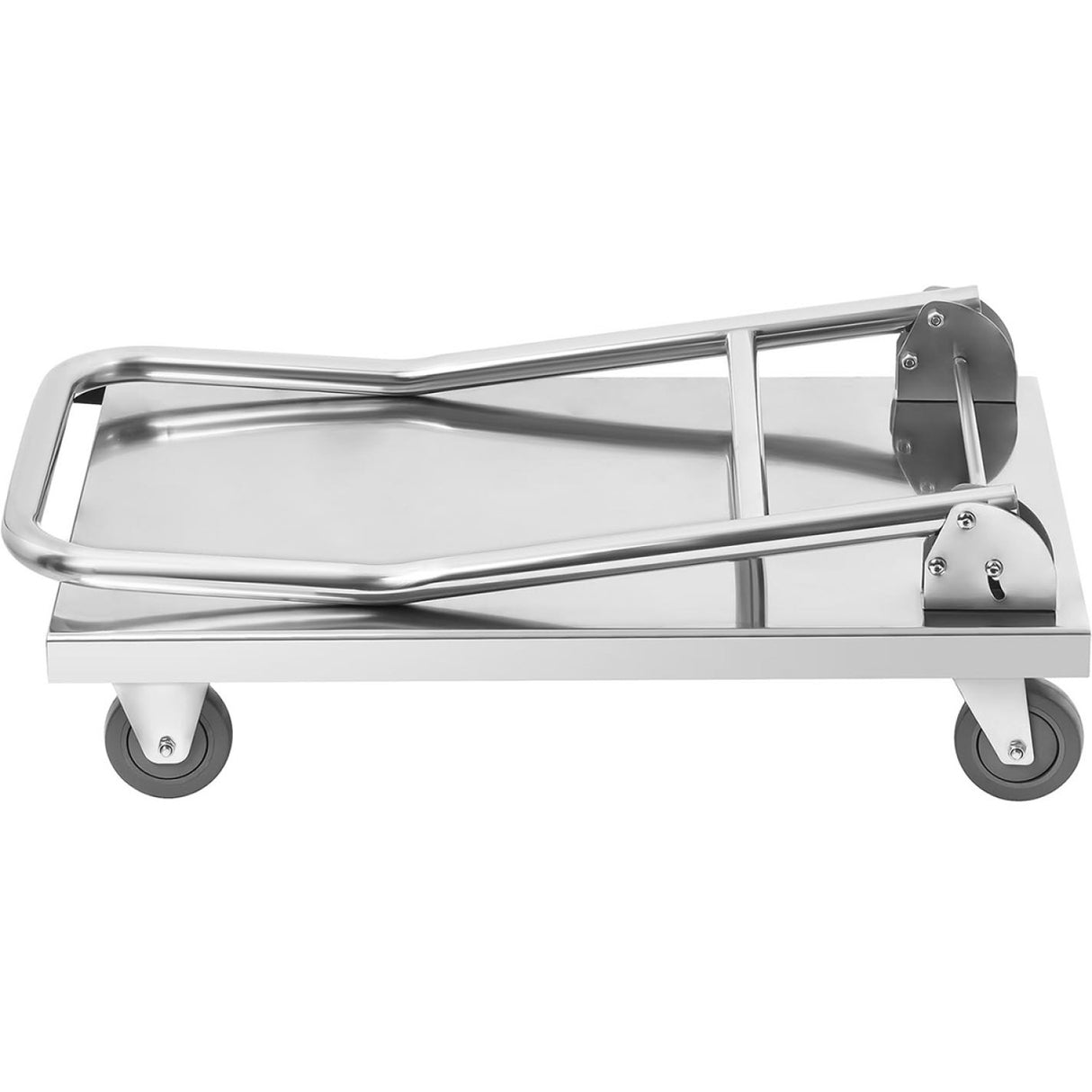Platform Trolley Stainless Steel 800kg Folding Handle 1100x600x1060mm | St047 C