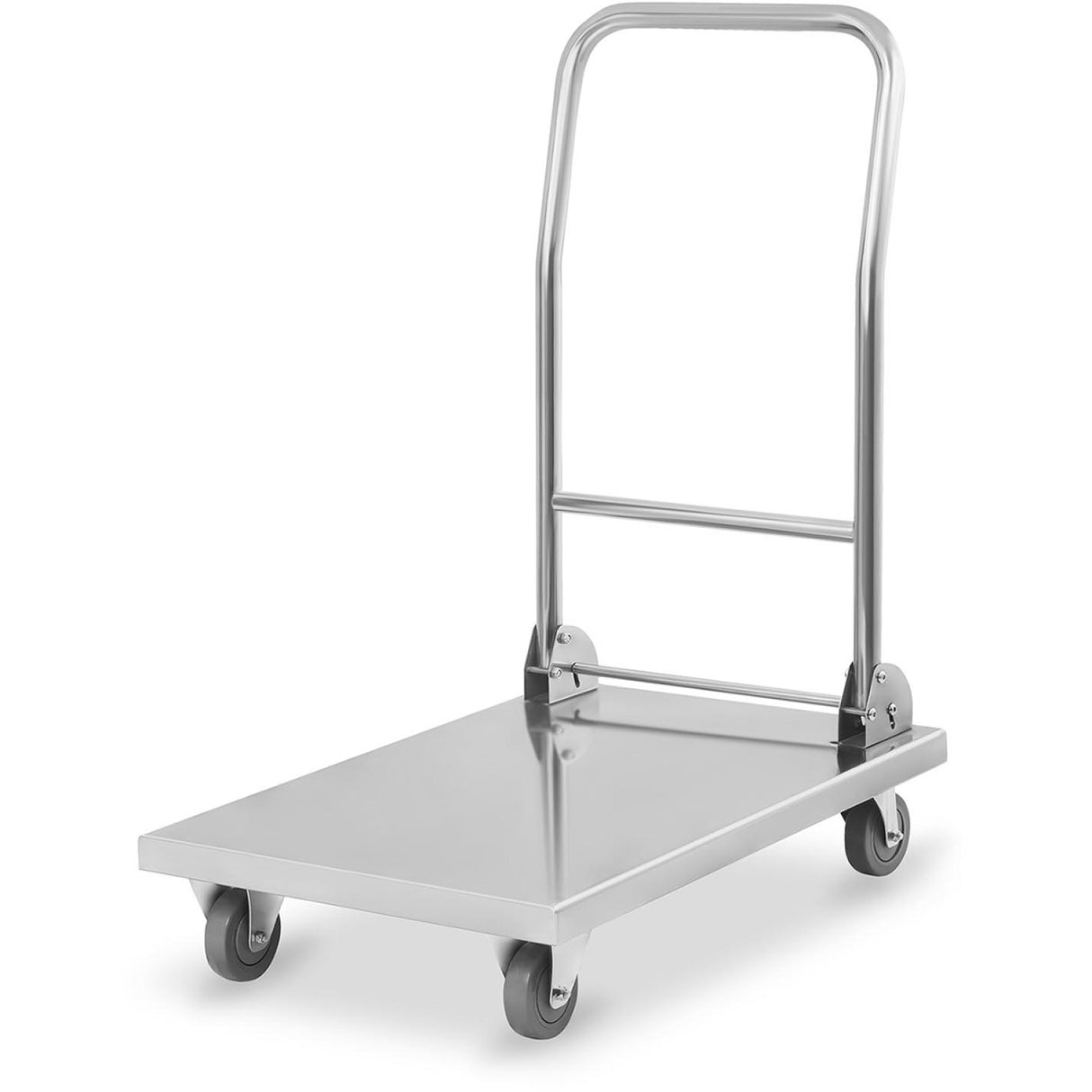 Platform Trolley Stainless Steel 800kg Folding Handle 1100x600x1060mm | St047 C