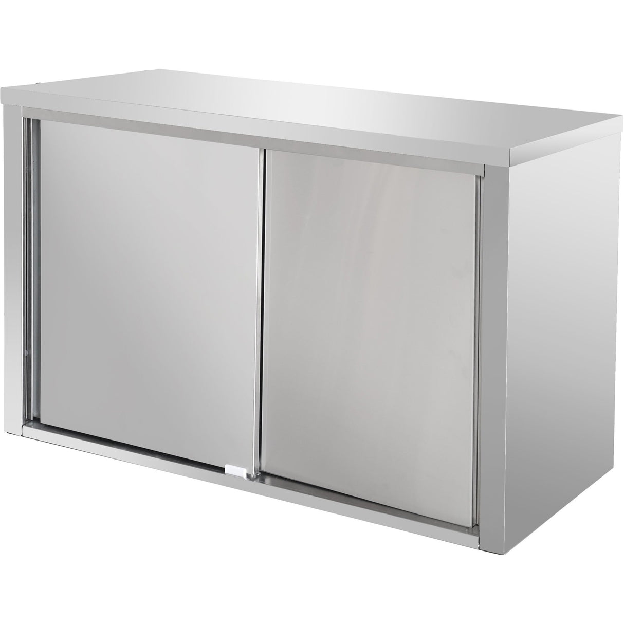 Wall Cabinet Sliding Doors Stainless Steel Width 1800mm Depth 400mm | Vwc184 D