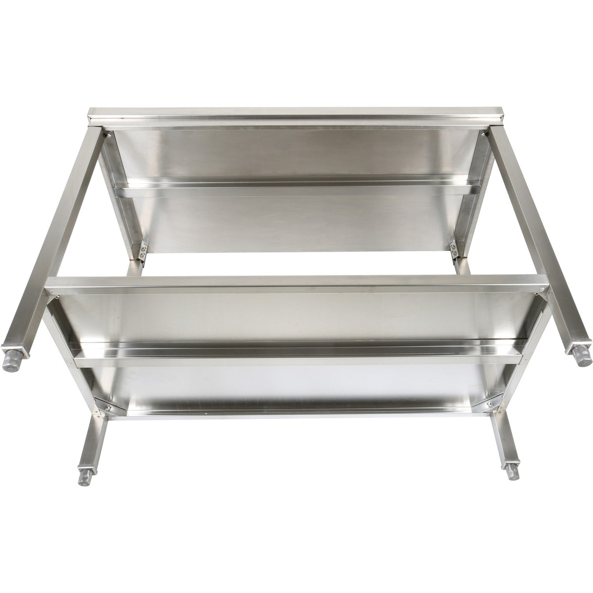 Professional Stainless Steel Work Table With Undershelf &Amp; 5cm Upstand 1600x600x950mm | Swt60160 B