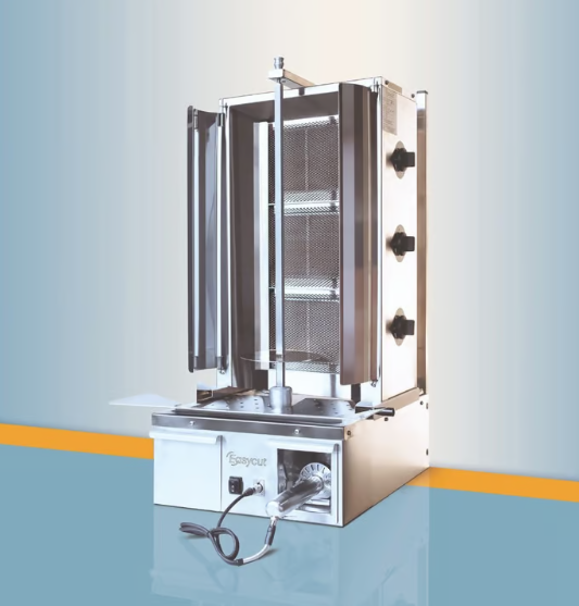 EasyCut 3-Burner Short Gas Doner Kebab Machine (EASY-3G SHORT)