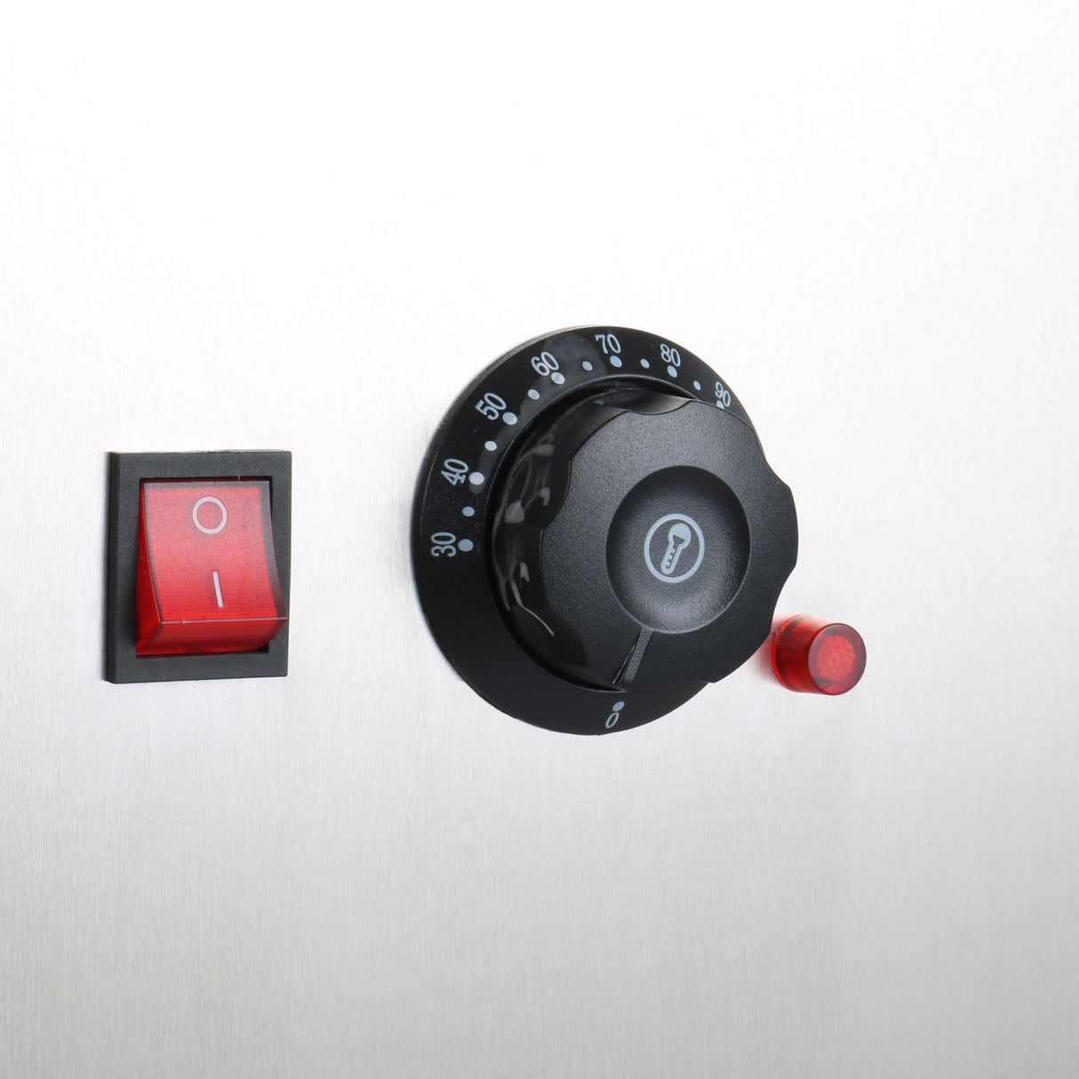 Heated Plate Dispenser Trolley Stainless Steel 12''/300mm 50 Plates With Rolltop Cover | Tdds1 C