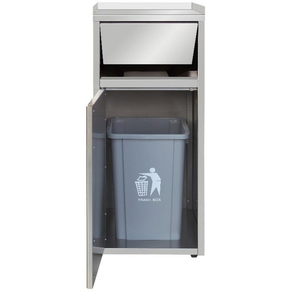 Commercial Waste Bin Cabinet Stainless Steel | Aer55