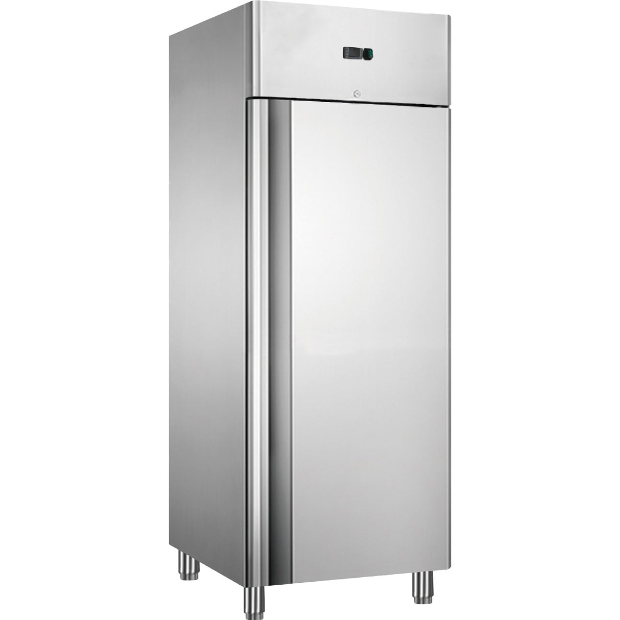 Commercial Refrigerator Stainless Steel Upright Cabinet 450 L 3 Shelves Single Door Static Cooling | Thl400 Tn