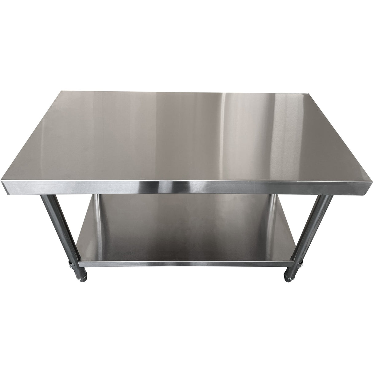 Professional Work Table Stainless Steel Bottom Shelf 1600x600x850mm | Tor1660