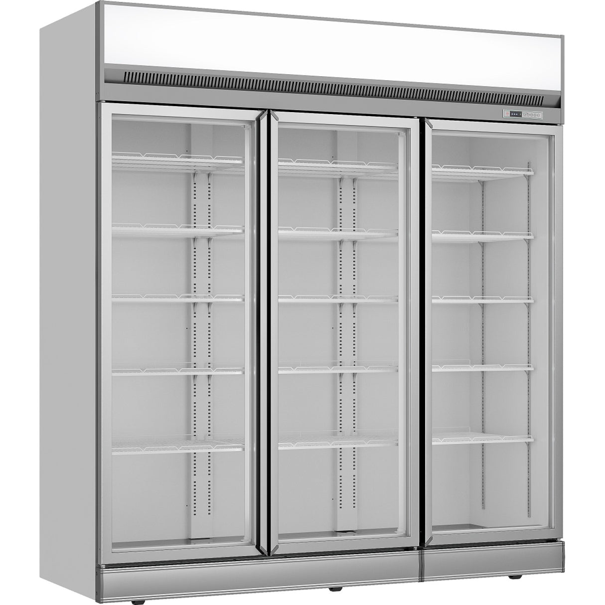 Commercial Display Cooler 1886 Litres Triple Hinged Doors Top Mount | Tr202