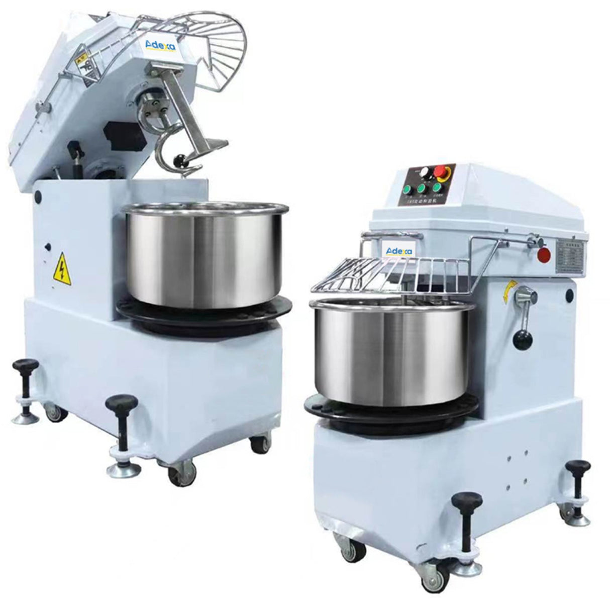Professional Spiral Dough Mixer 20 Litres Liftable Head Removable Bowl 2 Speeds 380 V/3 Phase | Tsh20