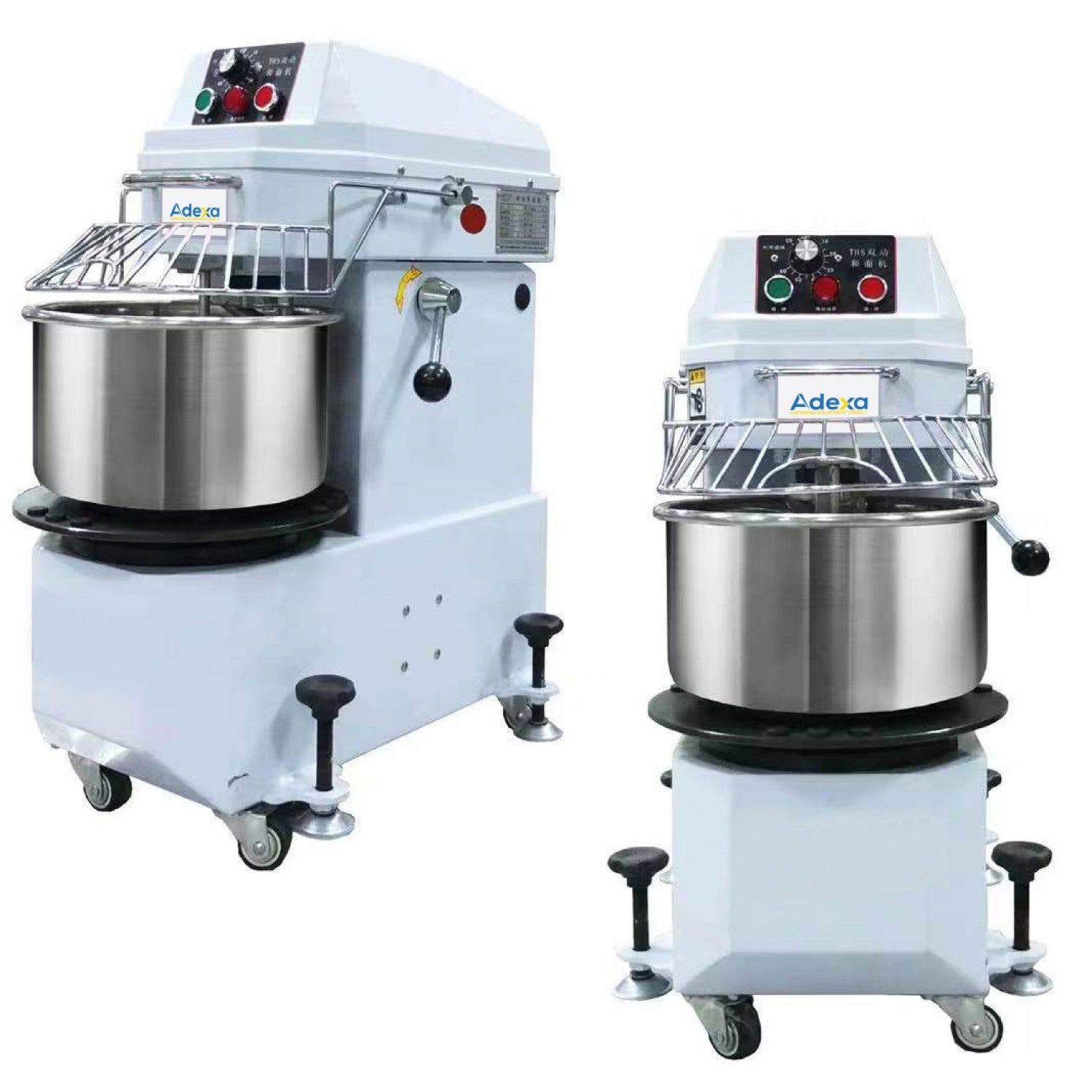 Professional Spiral Dough Mixer 20 Litres Liftable Head Removable Bowl 2 Speeds 380 V/3 Phase | Tsh20