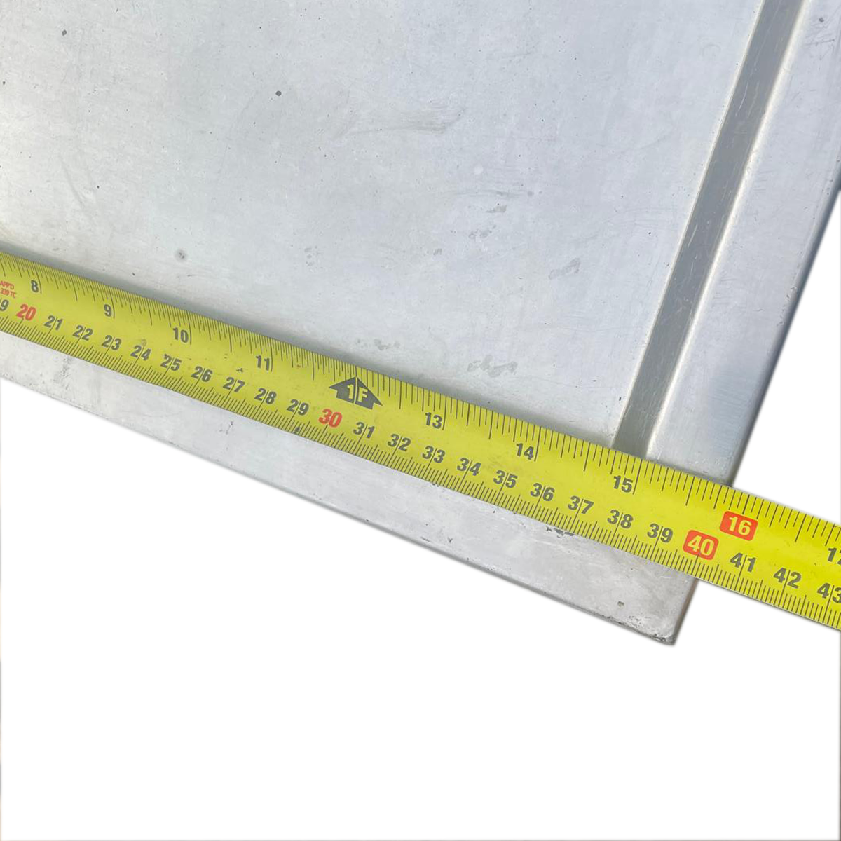 Stainless Steel Landing Table for Henny Penny | 46x40cm | Oil Spill-Proof | With Wheels - Used