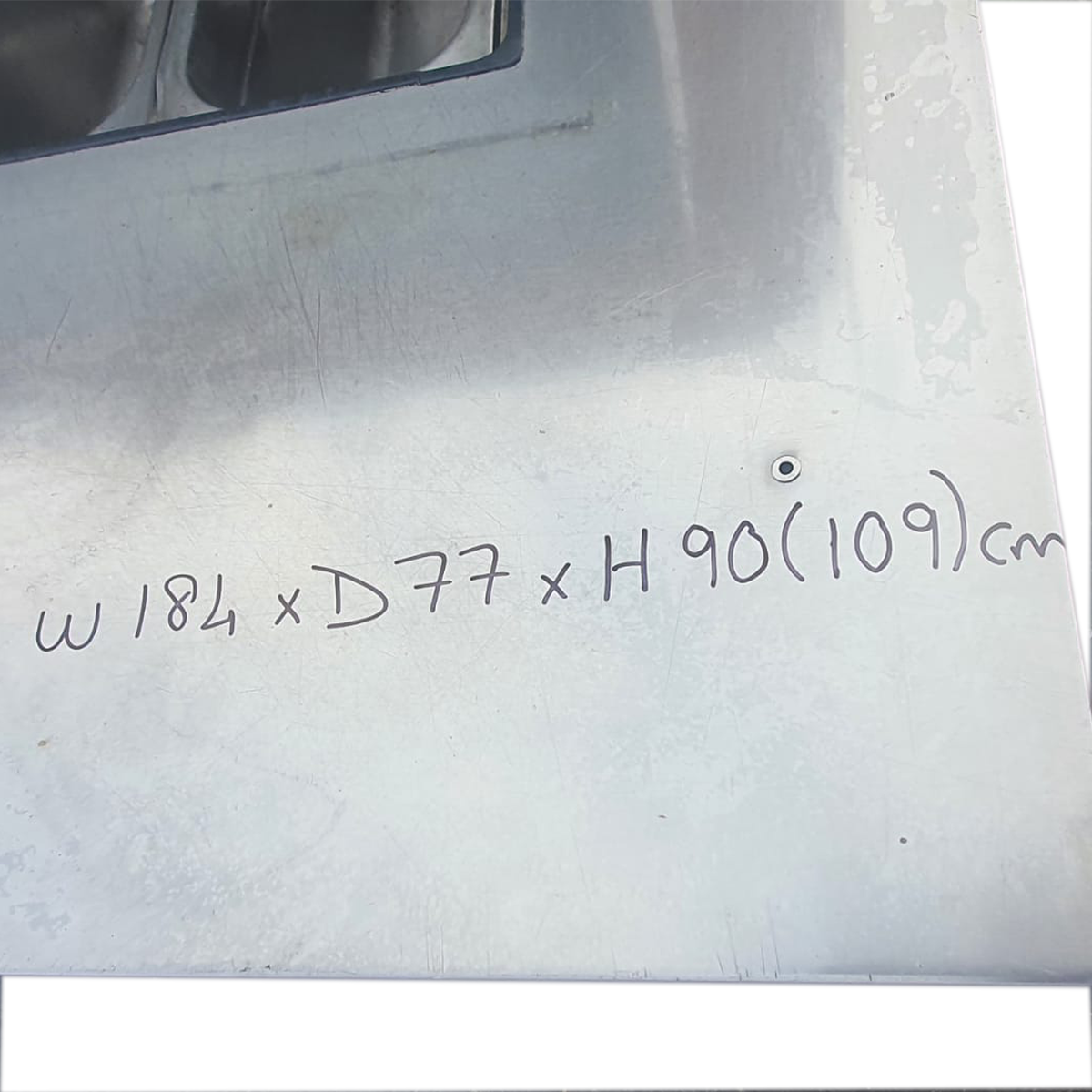 True Salad Prep Counter 3 Door 184 cm 538Ltr Pizza Topping Fridge - Refurbished