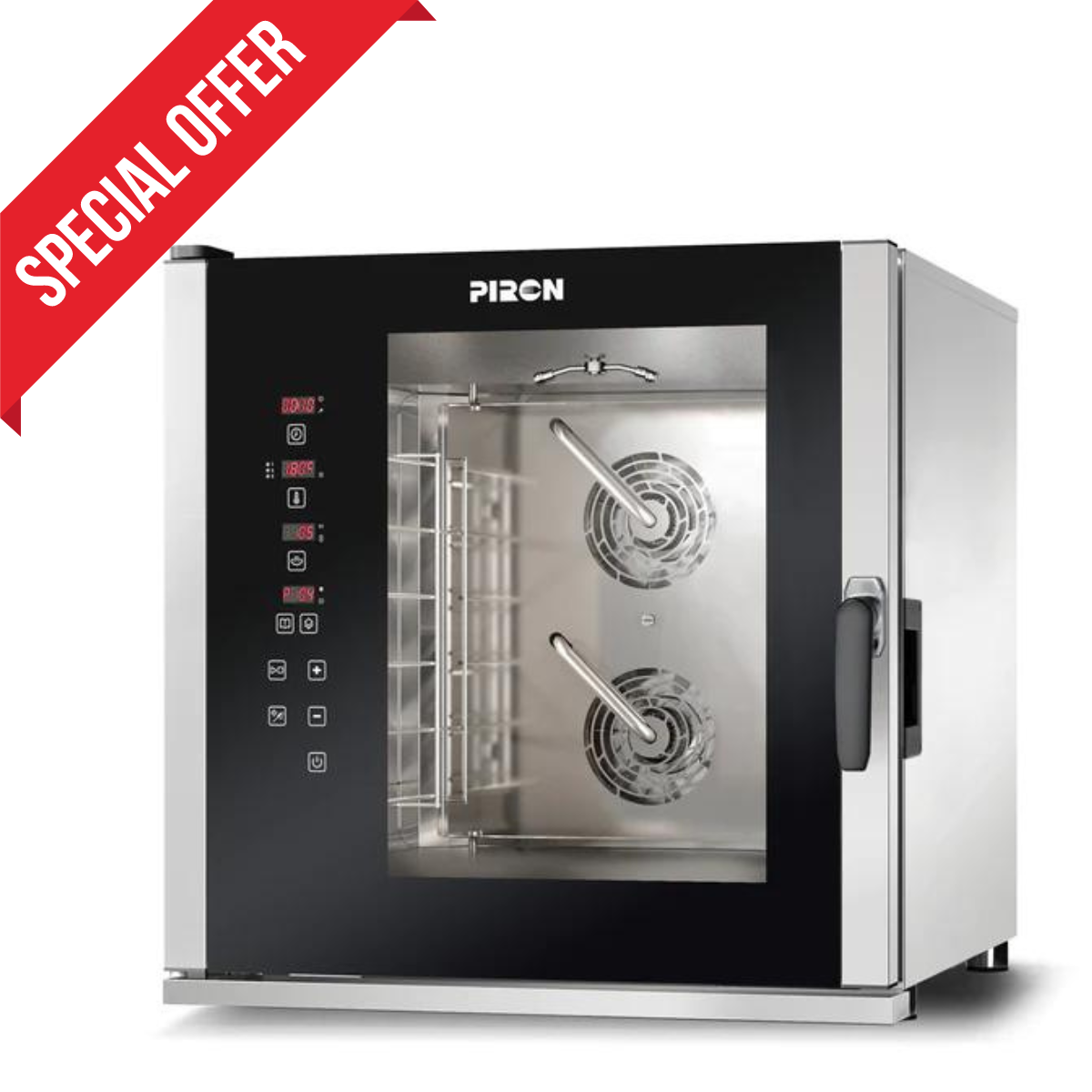 Piron PF8906 – VESPUCCI WASH 6-Grid Combi Oven