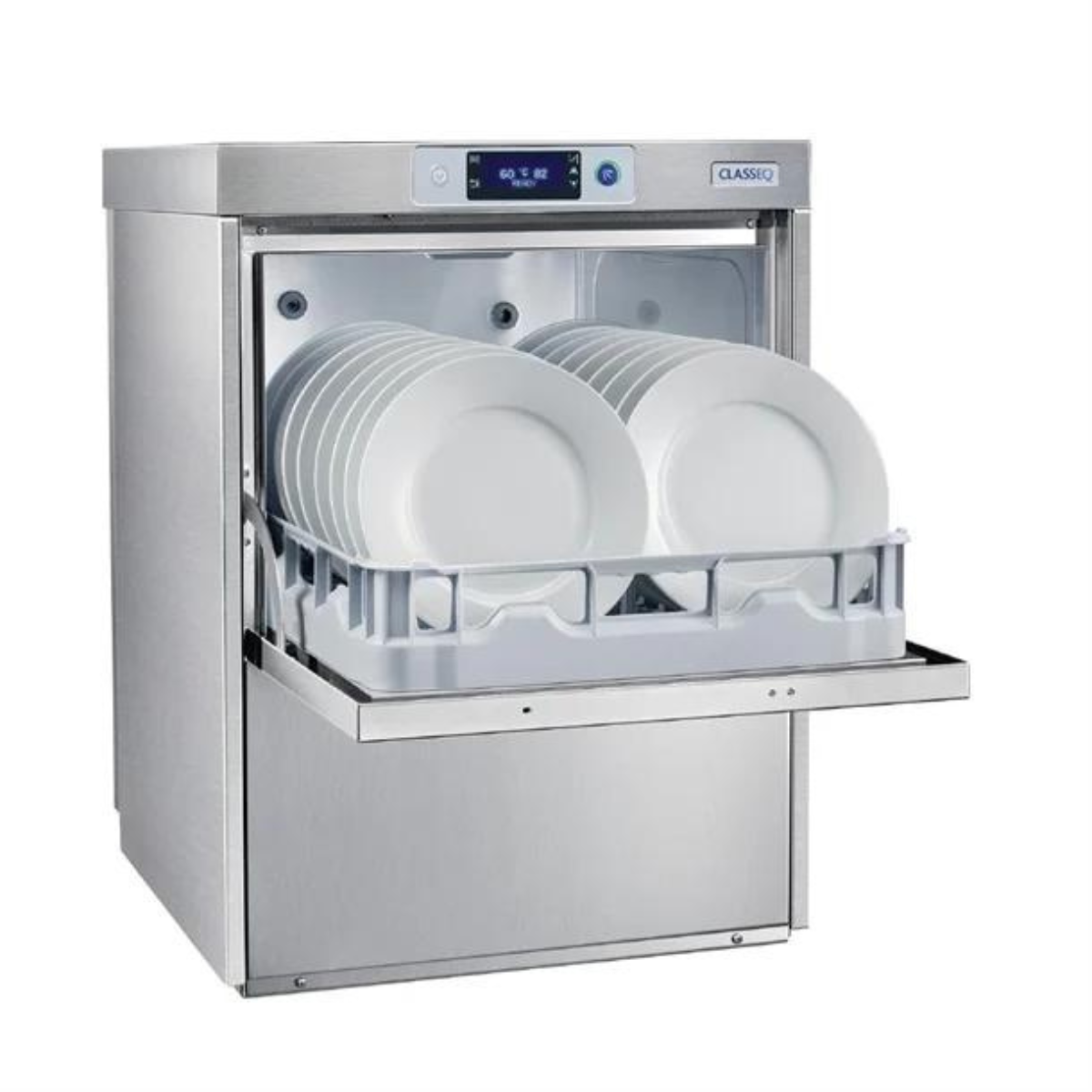Classeq Undercounter Dishwasher C500 500mm basket up to 40 racks/hr Drain pump