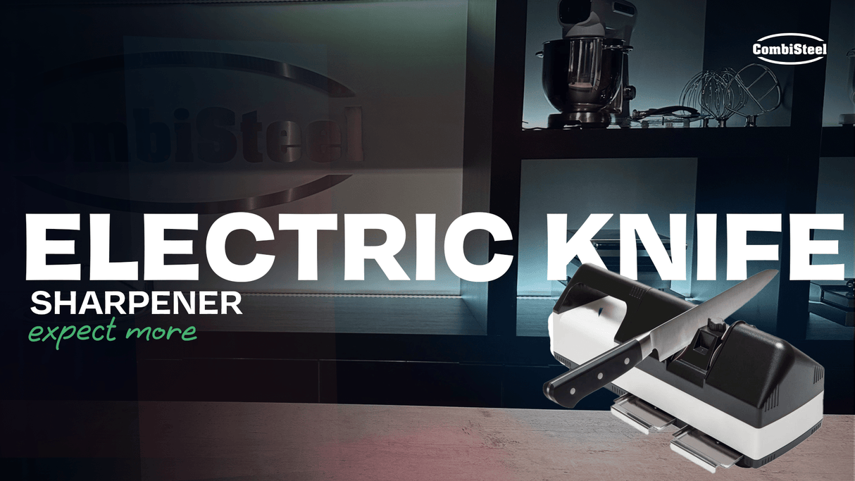 Revitalize Your Knives with the Combisteel Electric Knife Sharpener - Model 7271.0005