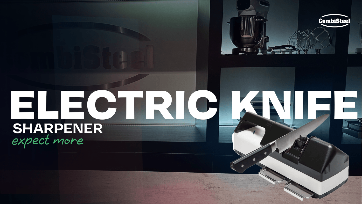 Revitalize Your Knives with the Combisteel Electric Knife Sharpener - Model 7271.0005