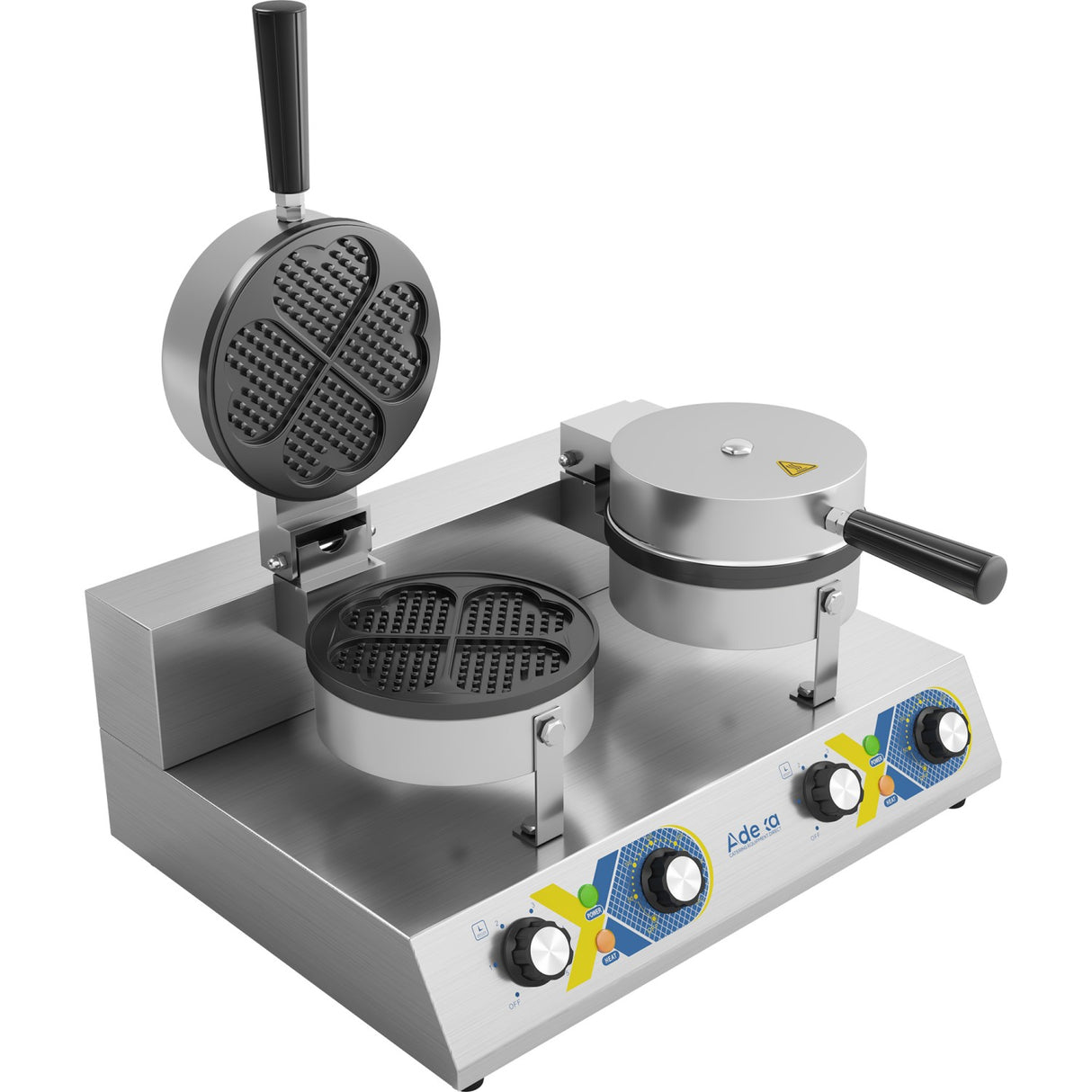 Commercial Waffle Maker Double Round | Wf2207 D