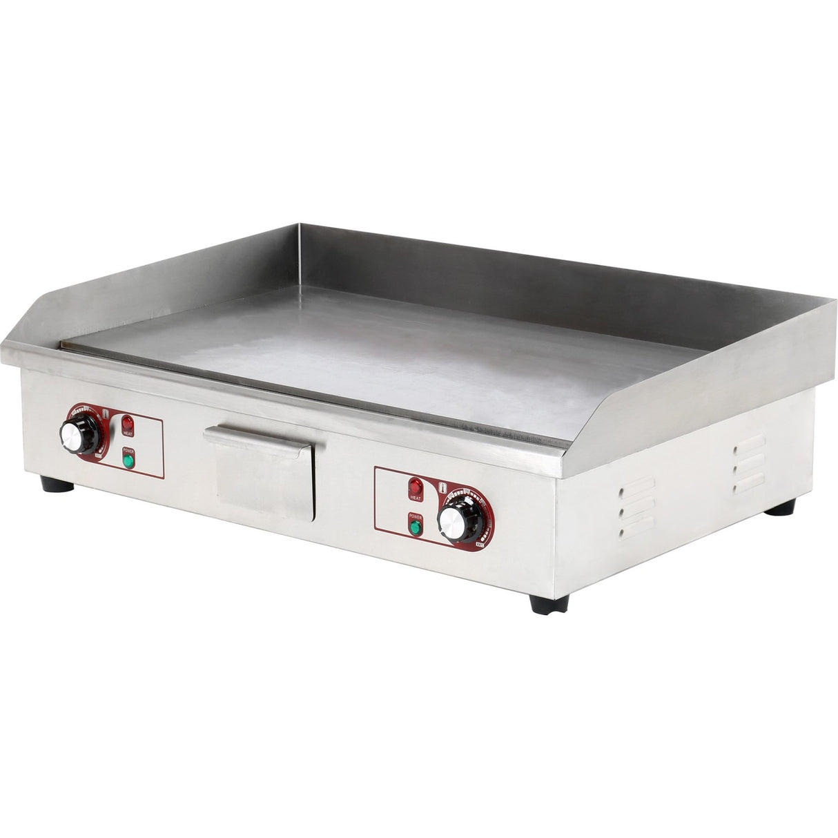 Commercial Griddle Smooth 728x393mm 2 Zones 4.4k W Electric | Wheg820 Af