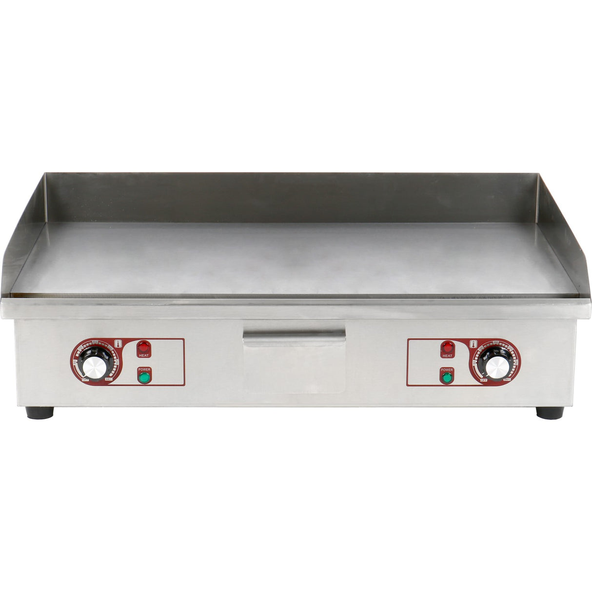 Commercial Griddle Smooth 728x393mm 2 Zones 4.4k W Electric | Wheg820 Af
