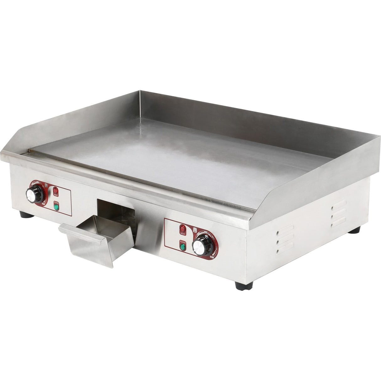 Commercial Griddle Smooth 728x393mm 2 Zones 4.4k W Electric | Wheg820 Af