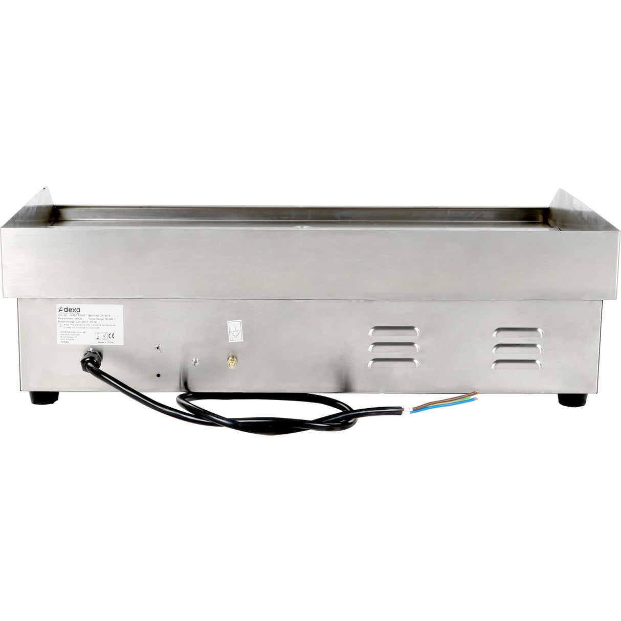 Commercial Griddle Smooth 728x393mm 2 Zones 4.4k W Electric | Wheg820 Af