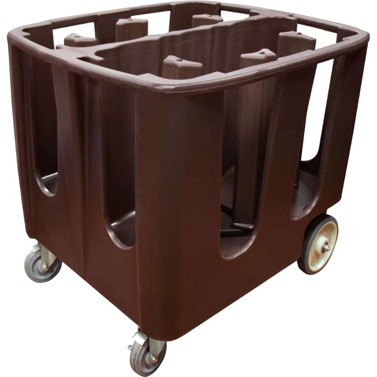 Commercial Plate Trolley 300 Plates 6 Stacks 930x720x800mm | Whjcdc240