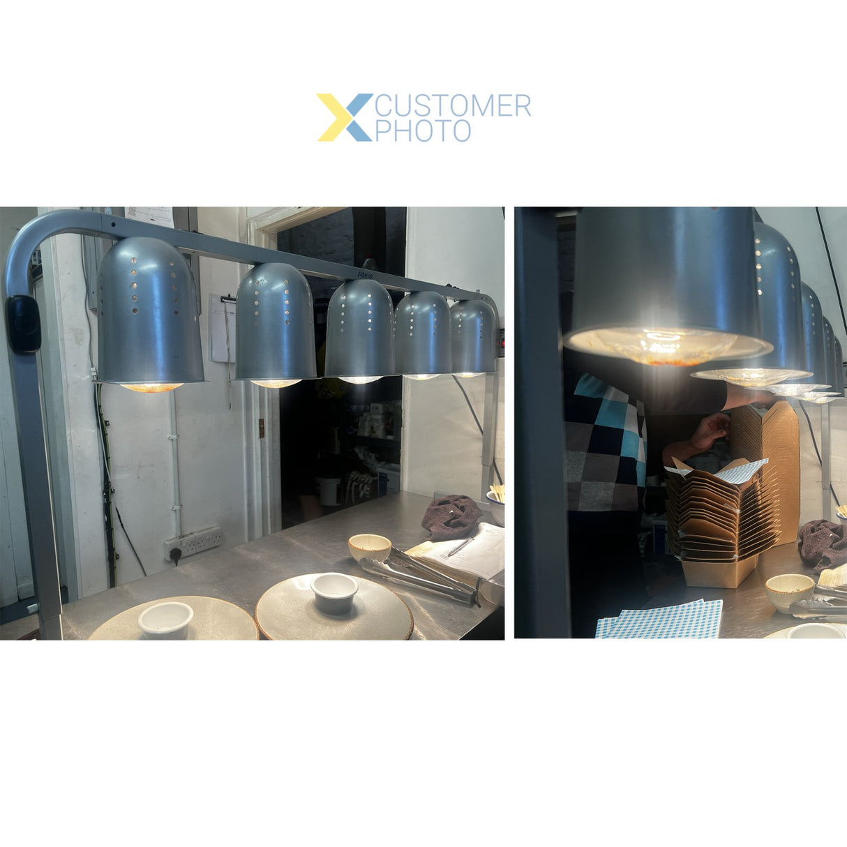 Commercial Food Warmer 5 Heating Lamps | Wl1375