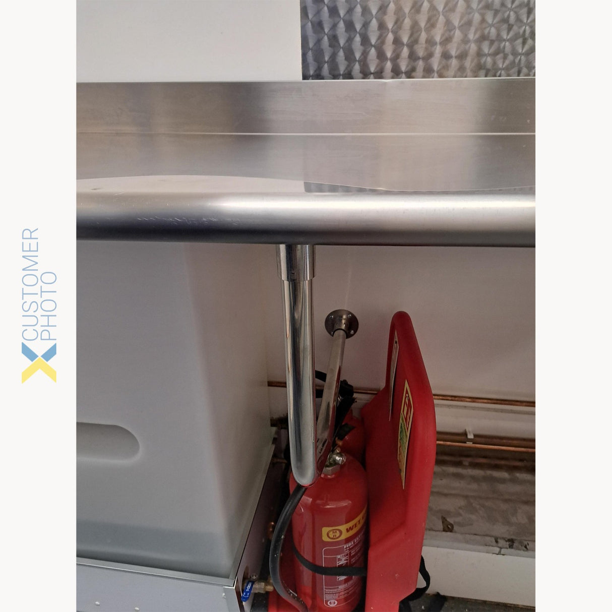 Professional Wall Mounted Work Table Stainless Steel 1800x700x900mm | Wmtb70180