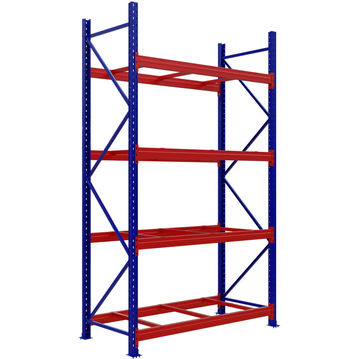 Heavy Duty Pallet Racking Starter Unit 2400x1100x3000mm 3 Tier | Wr02240110300 Start