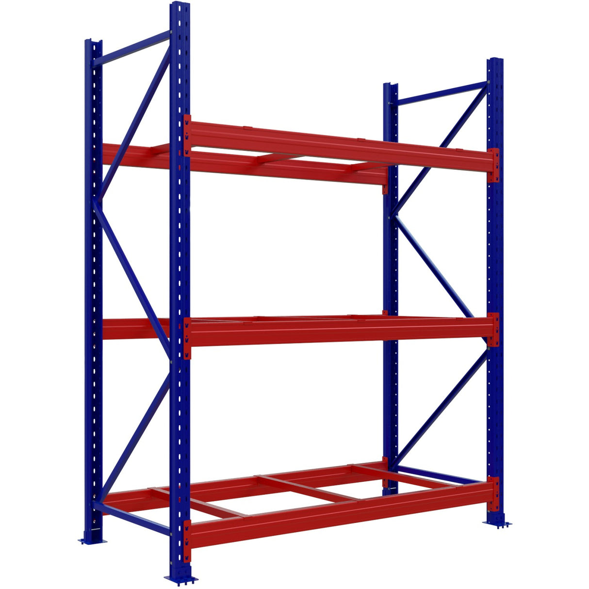 Heavy Duty Pallet Racking Starter Unit 2400x1100x4000mm 3 Tier | Wr02240110400 Start