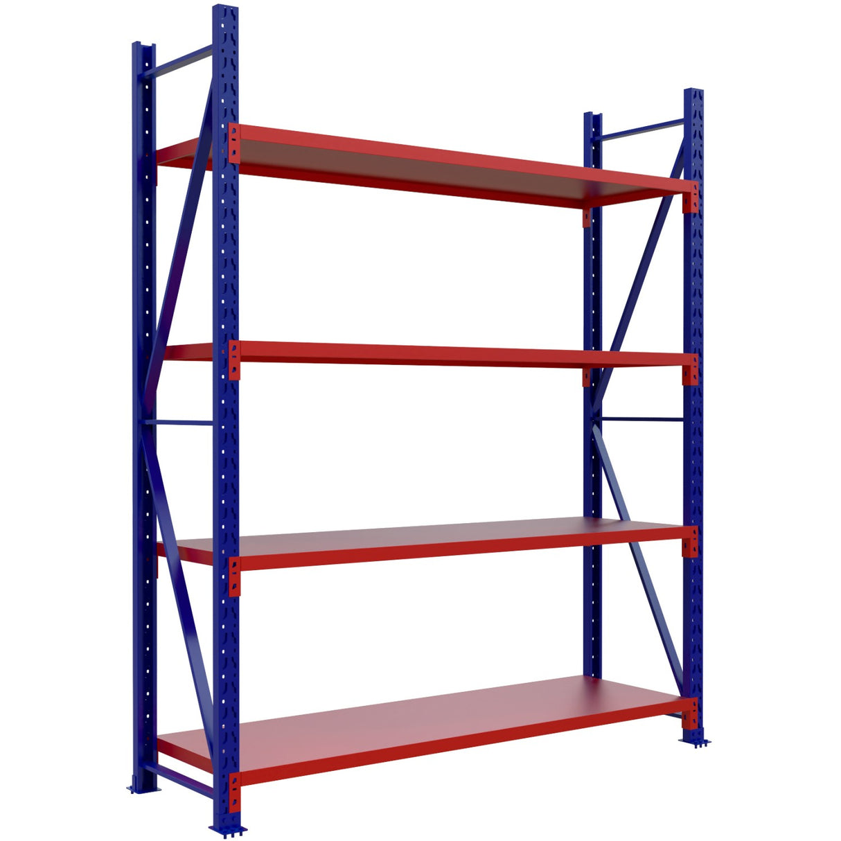 Wide Span Warehouse Racking Starter Unit 2000x600x2500mm 4 Shelves | Wr0320060250 Start