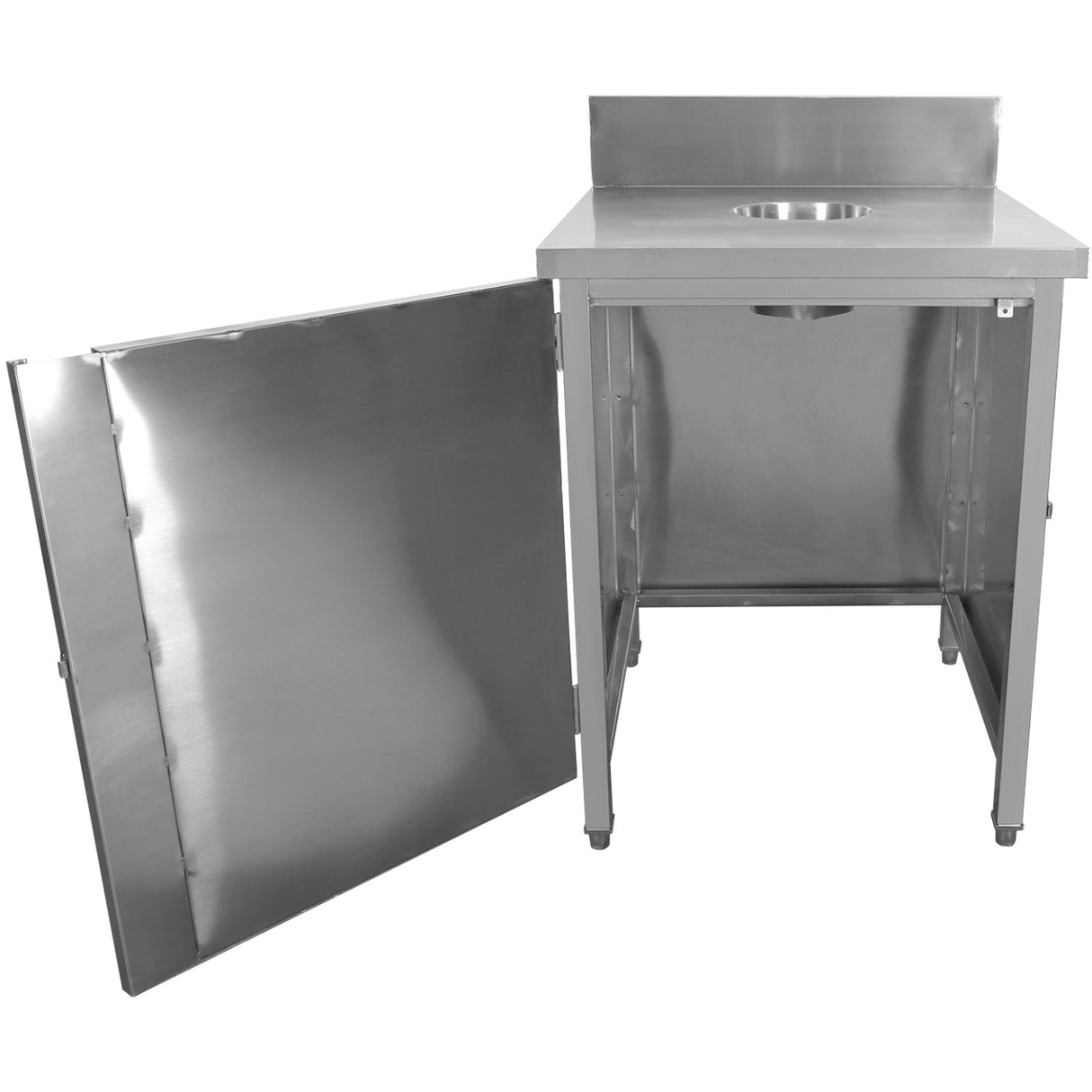 Commercial Waste Bin Cabinet Stainless Steel | Wrsa7070 H
