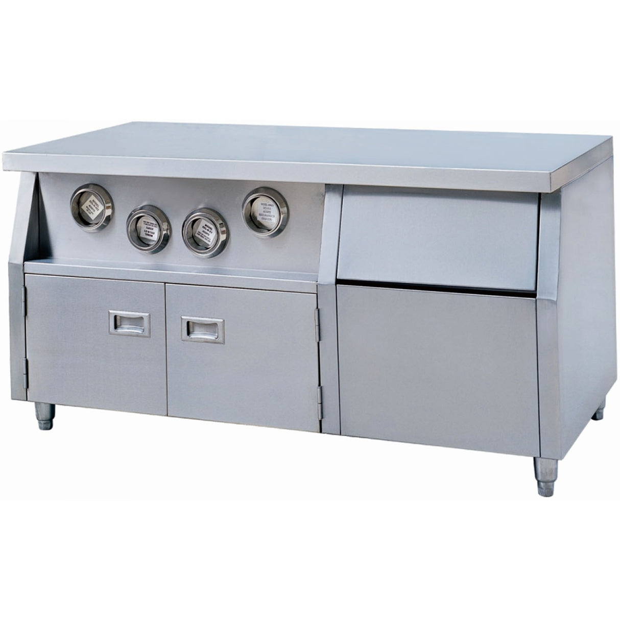 Service Station With Cup Holders &Amp; Ice Storage | Ws02