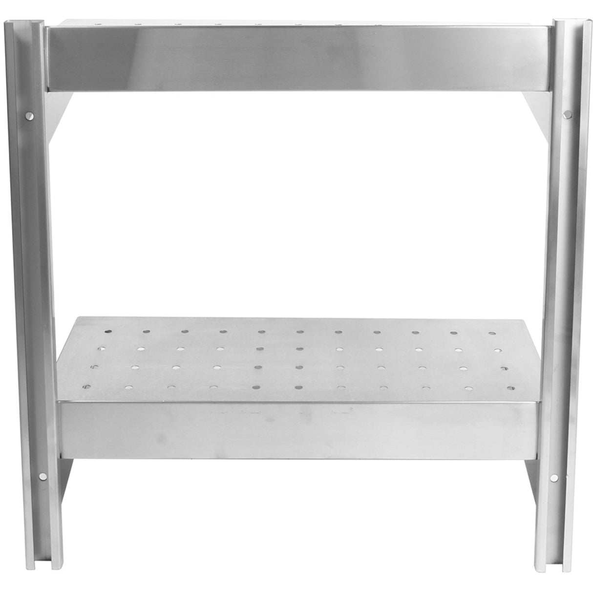 Wall Shelf Perforated 2 Tiers Stainless Steel 1200x400x600mm | Wswb40120 P