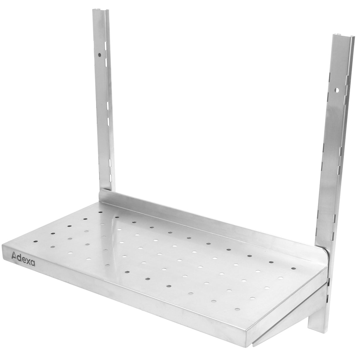 Wall Shelf Perforated 2 Tiers Stainless Steel 1400x350x600mm | Wswb35140 P