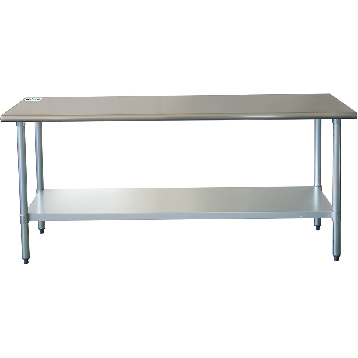 Commercial Work Table Stainless Steel Bottom Shelf 1800x600x900mm | Wtg600 X1800