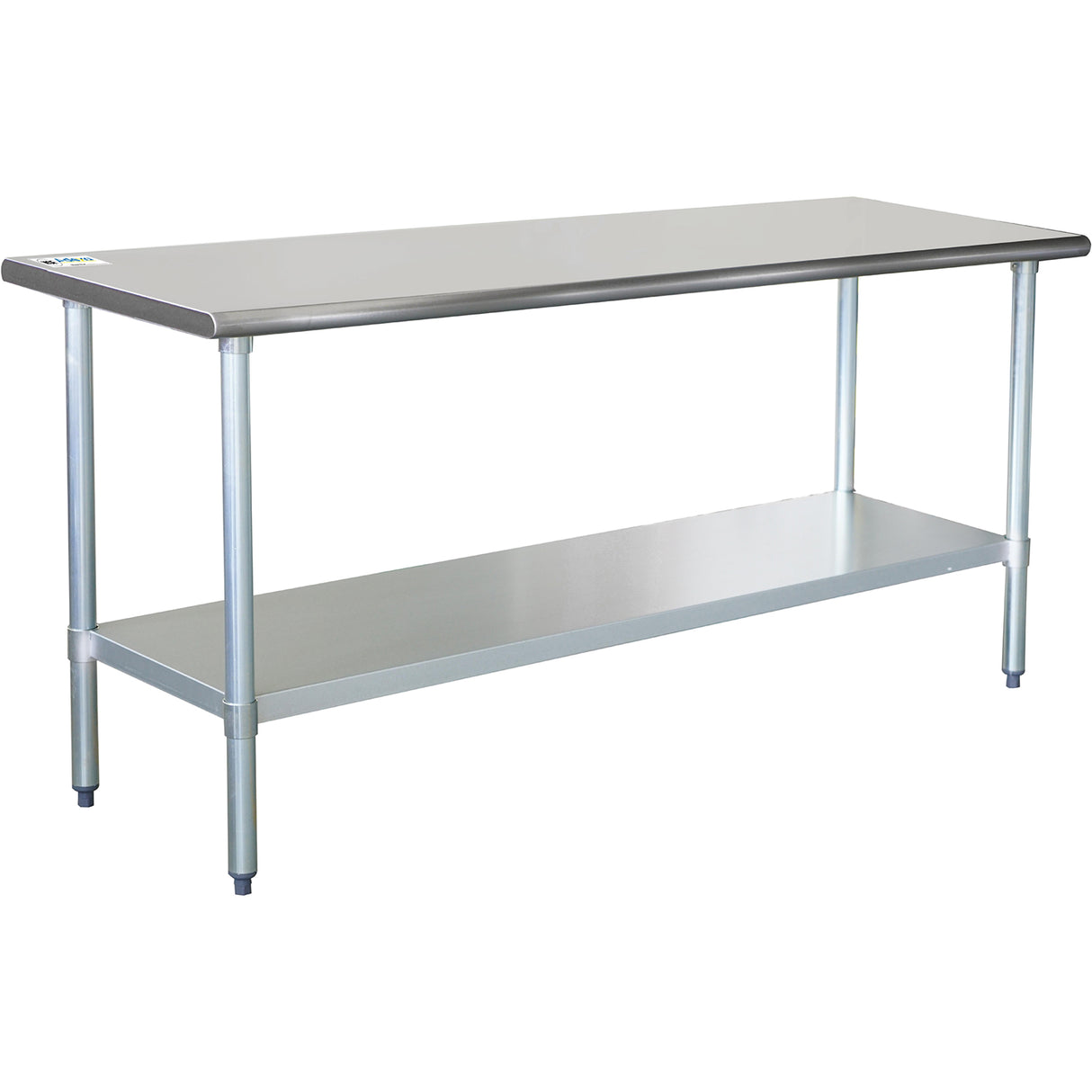 Commercial Work Table Stainless Steel Bottom Shelf 1800x600x900mm | Wtg600 X1800