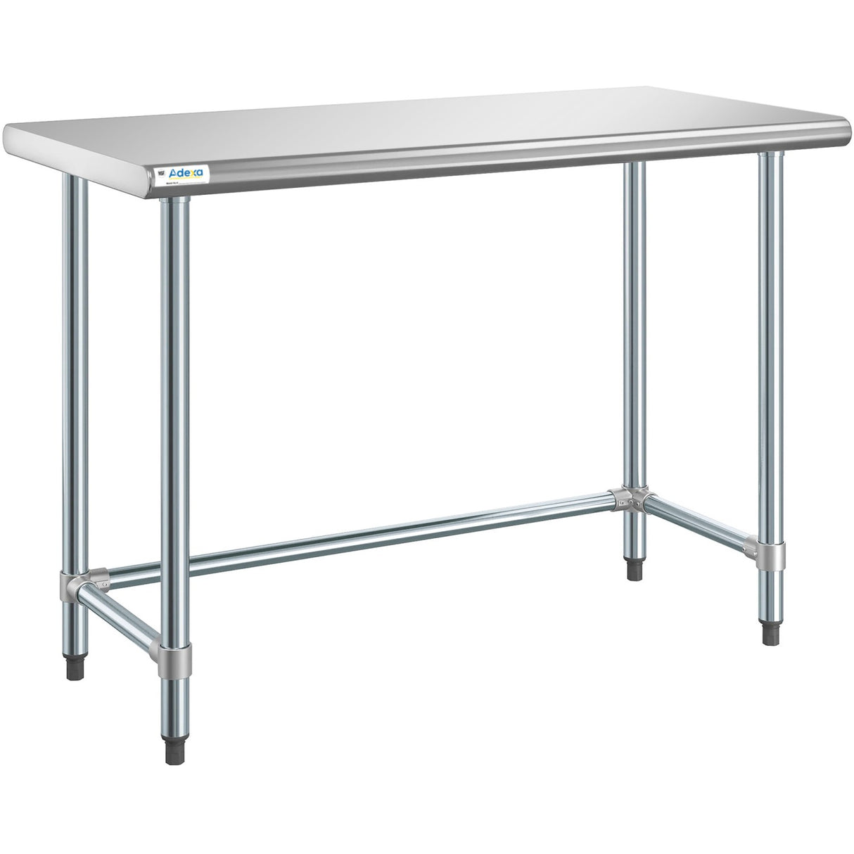 Commercial Work Table Stainless Steel No Bottom Shelf 1520x760x900mm | Wtgob3060418
