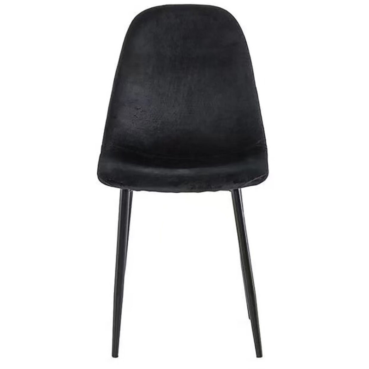 Velvet Dining Chair Black | Ww088