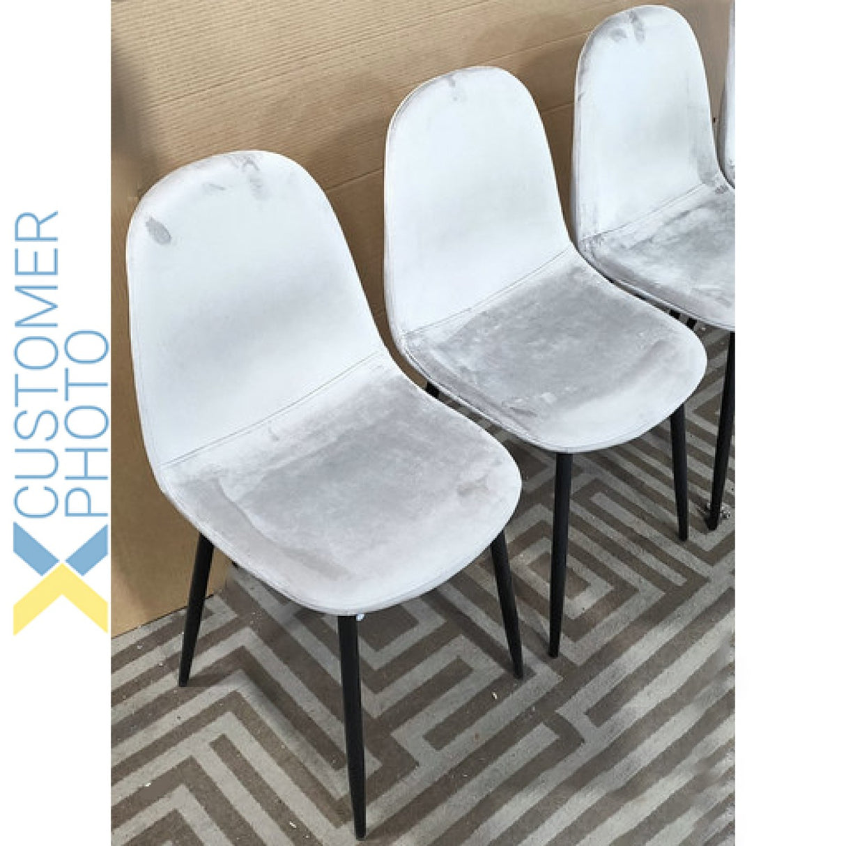 Velvet Dining Chair Beige | Ww088 Beige