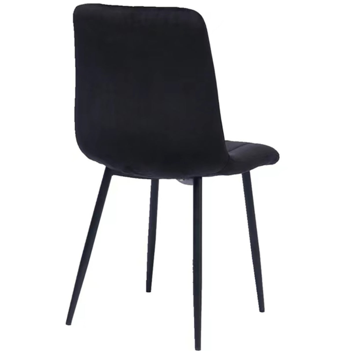 Velvet Dining Chair Black | Ww101