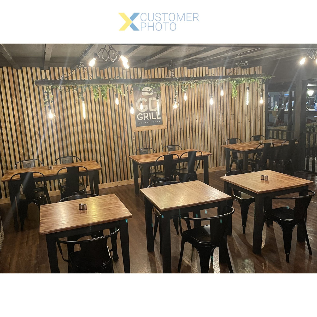 Bistro Dining Chair Steel Black Indoors | Ww167 B