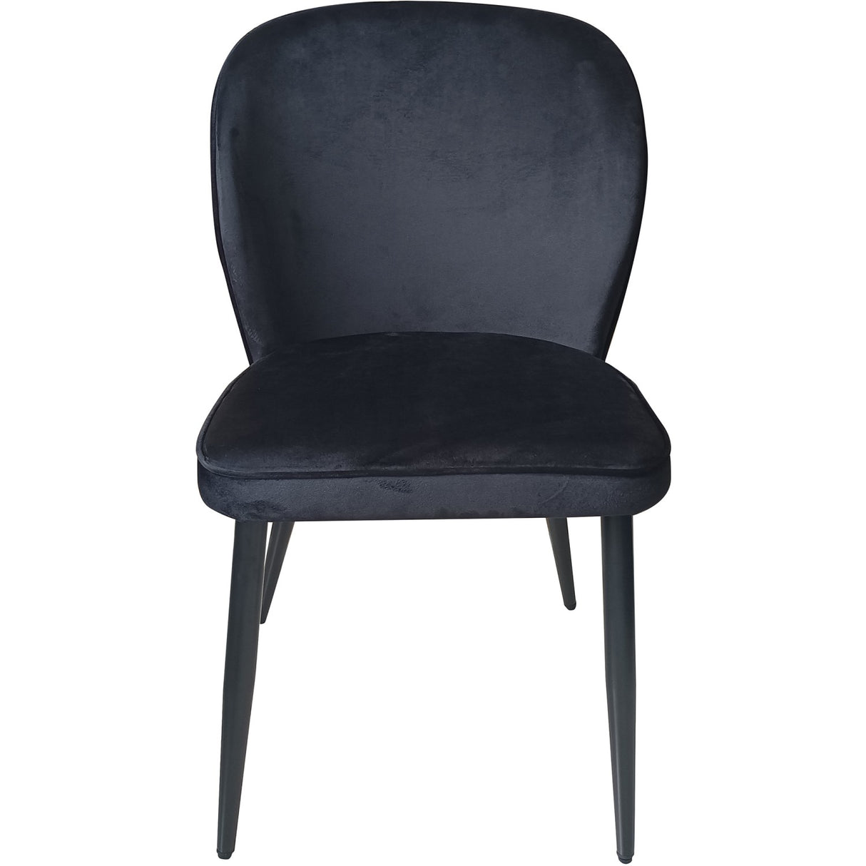 Velvet Dining Chair Black | Ww166