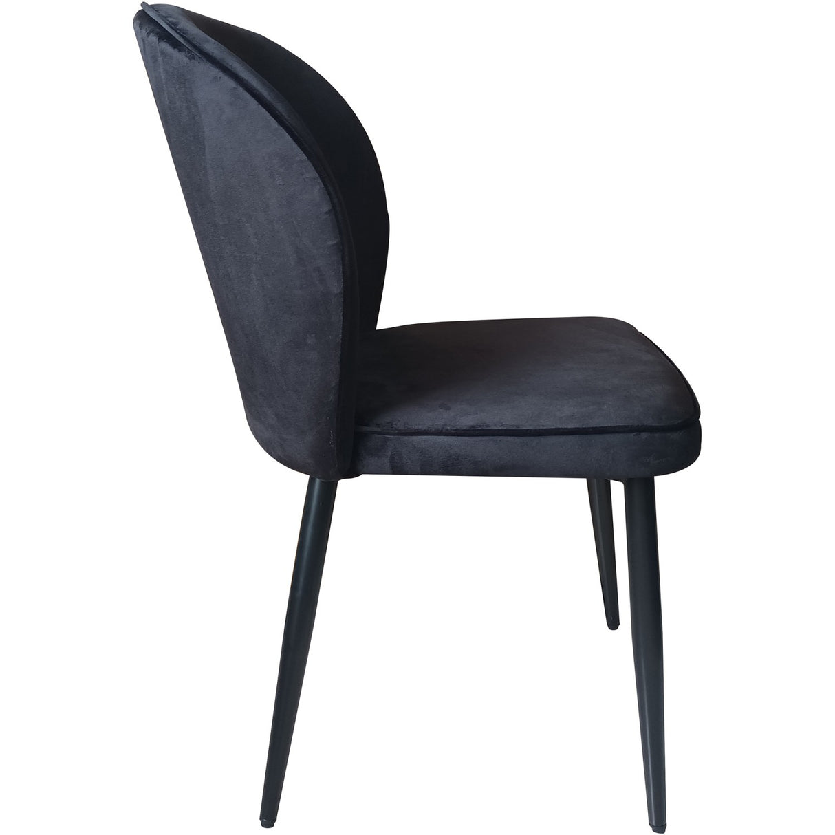 Velvet Dining Chair Black | Ww166