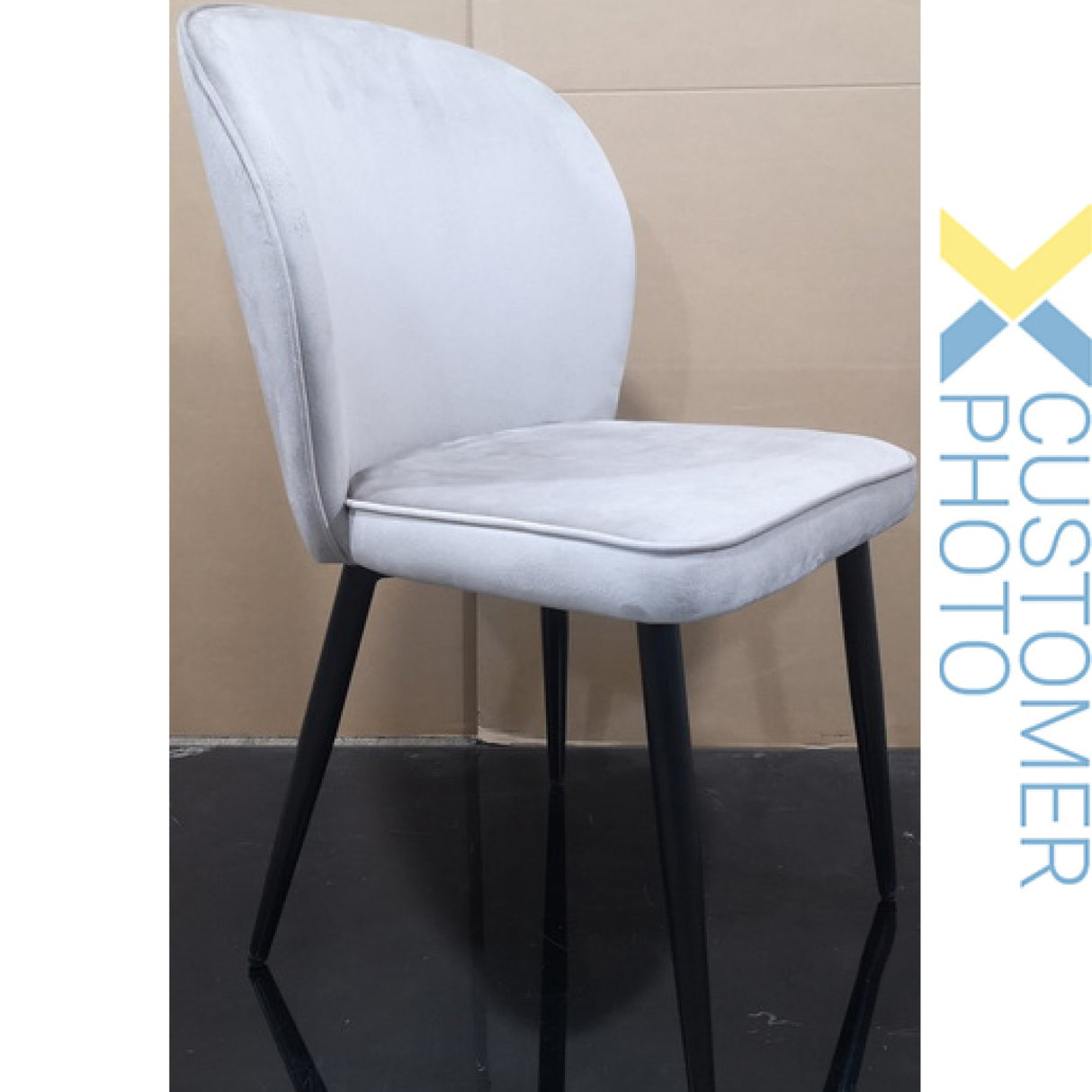Velvet Dining Chair Beige | Ww166 Beigevelvet