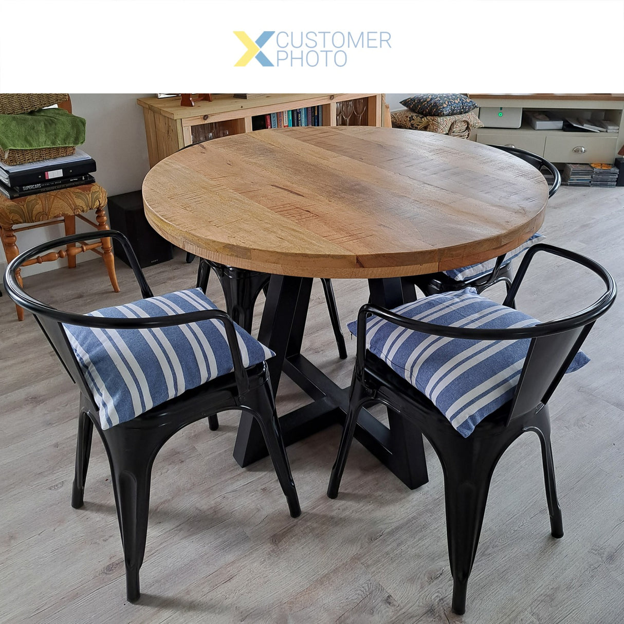 Bistro Dining Chair Steel Black Indoors | Ww167 B