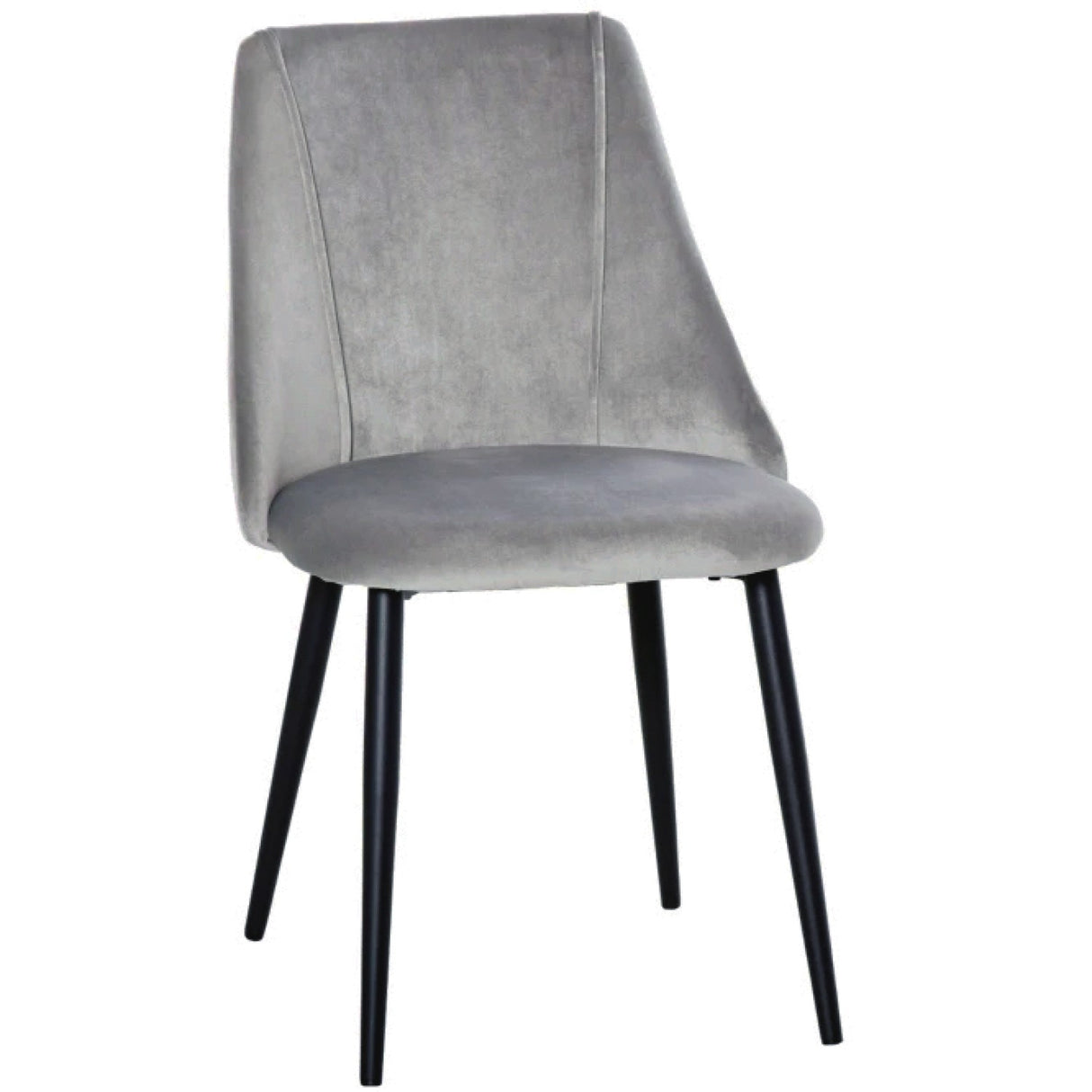 Velvet Dining Chair Dark Grey | Ww185 Darkgrey
