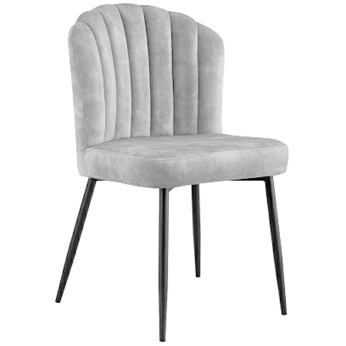 Velvet Dining Chair Light Grey | Ww189 Lightgrey