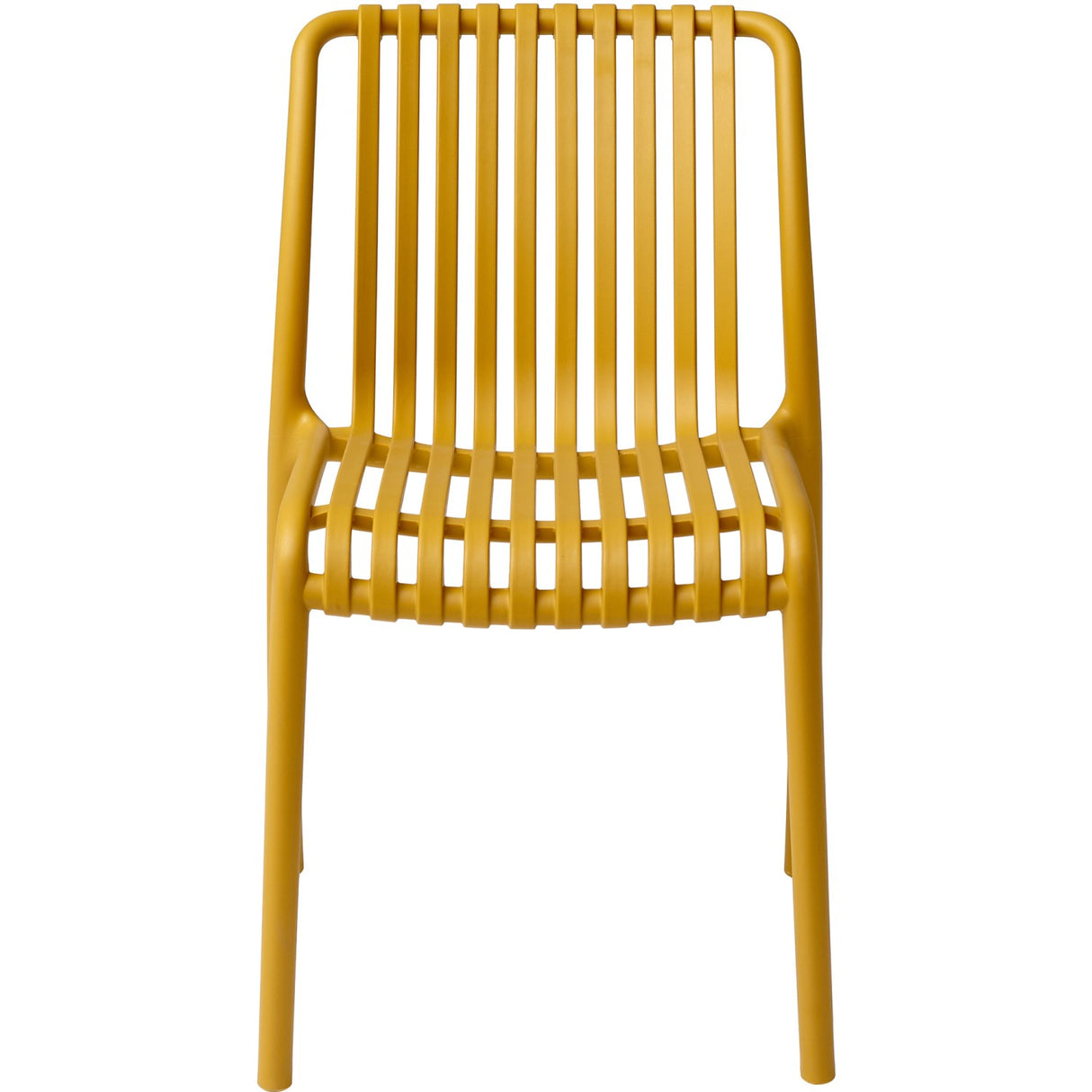 Bistro Dining Chair Plastic Yellow Indoors &Amp; Outdoors | Ww6076 Yellow