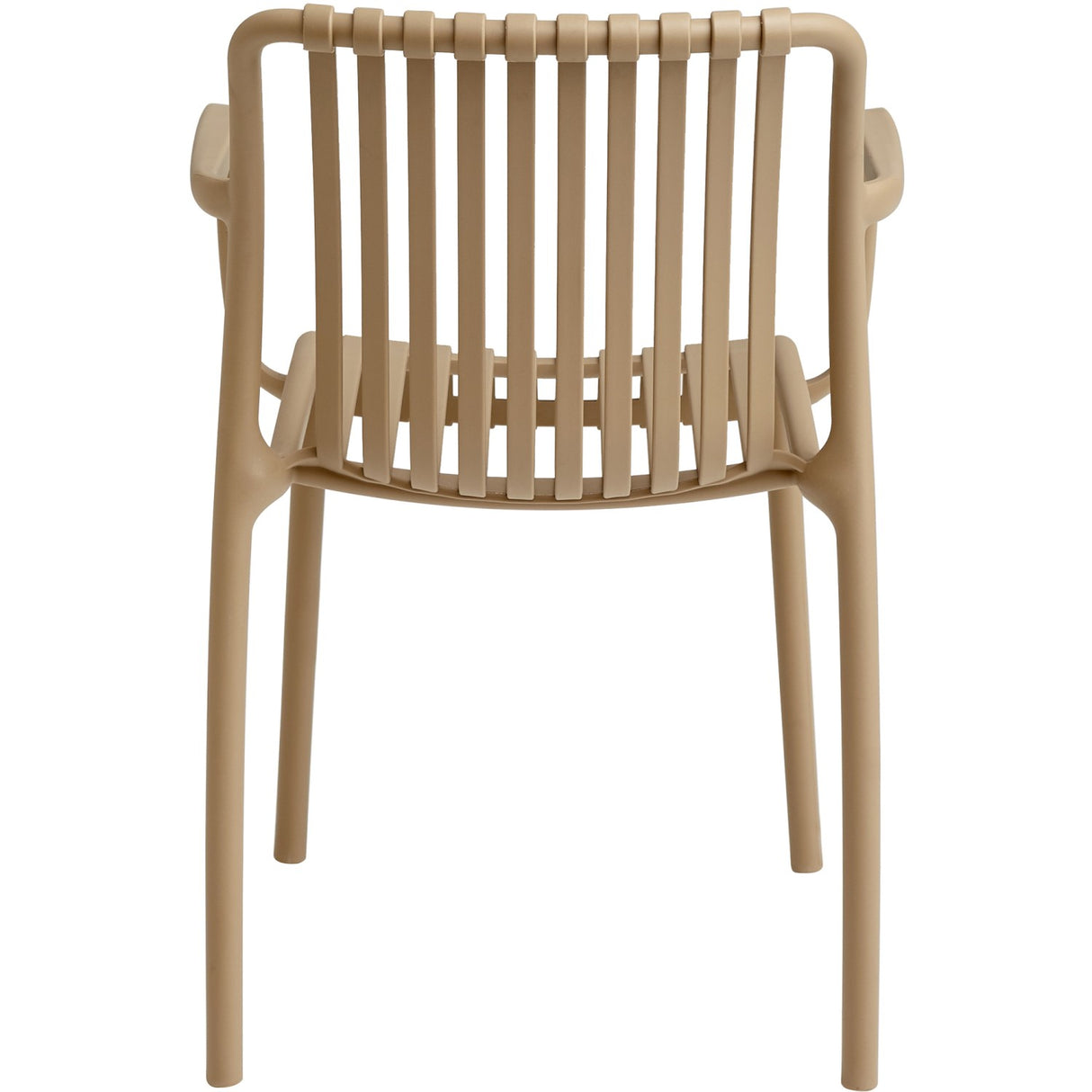 Bistro Dining Chair Plastic Beige Indoors &Amp; Outdoors | Ww6077 Beige