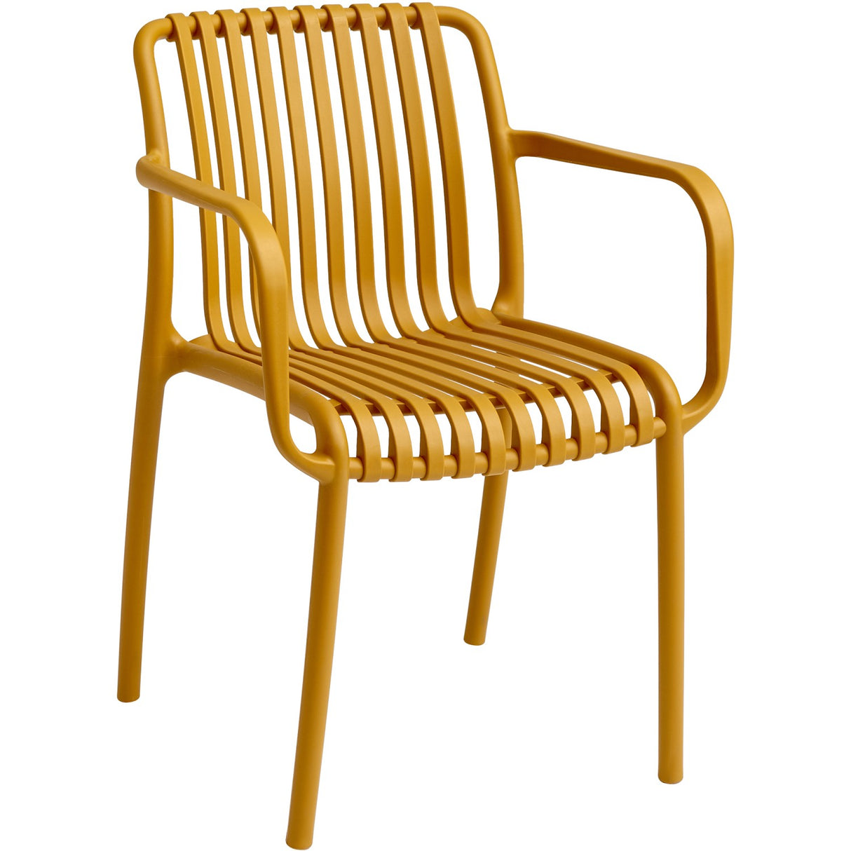 Bistro Dining Chair Plastic Yellow Indoors &Amp; Outdoors | Ww6077 Yellow